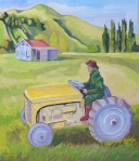 Te Karaka Farm with Ferguson Tractor 1950s_low